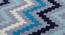 Gino Carpet (Blue, 56 x 140 cm (22" x 55") Carpet Size) by Urban Ladder - Design 1 Details - 305135