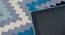 Gino Carpet (Blue, 56 x 140 cm (22" x 55") Carpet Size) by Urban Ladder - Rear View Design 1 - 305137