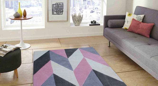 Monte Carpet (Pink, 122 x 183 cm  (48" x 72") Carpet Size) by Urban Ladder - Front View Design 1 - 305205
