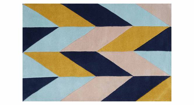 Monte Carpet (Blue, 91 x 152 cm  (36" x 60") Carpet Size) by Urban Ladder - Design 1 Details - 305282