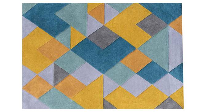 Nicolo Carpet (Blue, 91 x 152 cm  (36" x 60") Carpet Size) by Urban Ladder - Design 1 Details - 305312