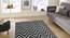 Renata Carpet (Grey, 56 x 140 cm (22" x 55") Carpet Size) by Urban Ladder - Front View Design 1 - 305470