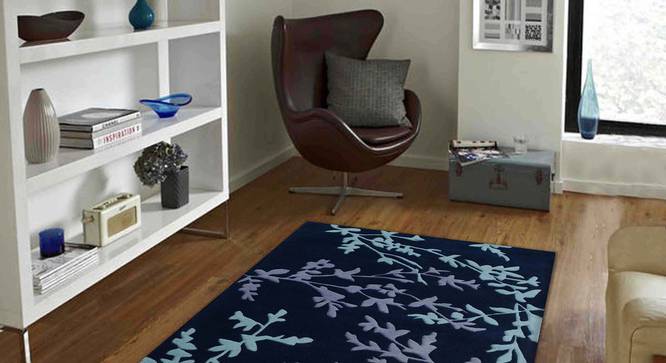 Yamin Carpet (Grey, 152 x 244 cm  (60" x 96") Carpet Size) by Urban Ladder - Front View Design 1 - 305593
