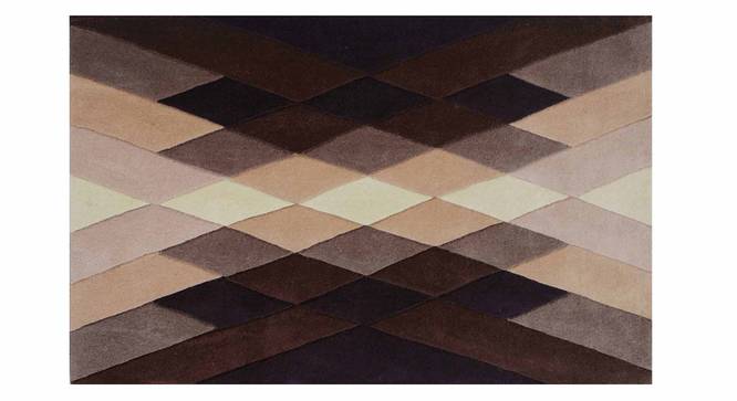 Draco Carpet (Brown, 91 x 152 cm  (36" x 60") Carpet Size) by Urban Ladder - Design 1 Details - 305618