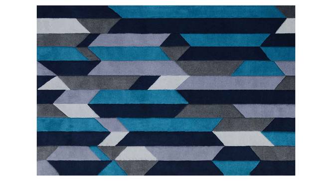 Draco Carpet (Blue, 56 x 140 cm (22" x 55") Carpet Size) by Urban Ladder - Design 1 Details - 305672