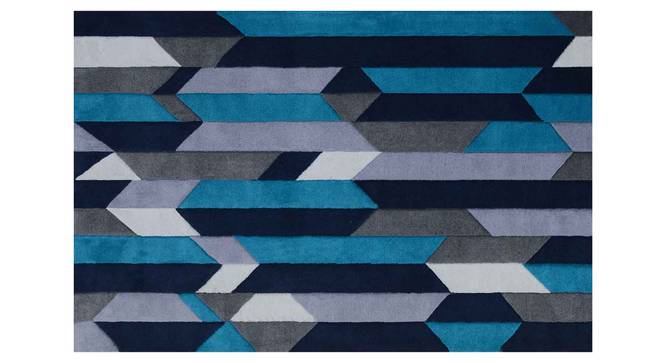 Draco Carpet (Blue, 91 x 152 cm  (36" x 60") Carpet Size) by Urban Ladder - Design 1 Details - 305678