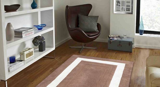 Bianka Carpet (White, 56 x 140 cm (22" x 55") Carpet Size) by Urban Ladder - Front View Design 1 - 305731