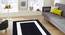 Bianka Carpet (Black, 56 x 140 cm (22" x 55") Carpet Size) by Urban Ladder - Front View Design 1 - 305751