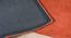 Bianka Carpet (Orange, 91 x 152 cm  (36" x 60") Carpet Size) by Urban Ladder - Rear View Design 1 - 305801