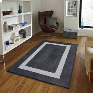 Carpet Collections In New Delhi Design Grey Solids Hand Tufted Wool 3 X 5 Feet Carpet