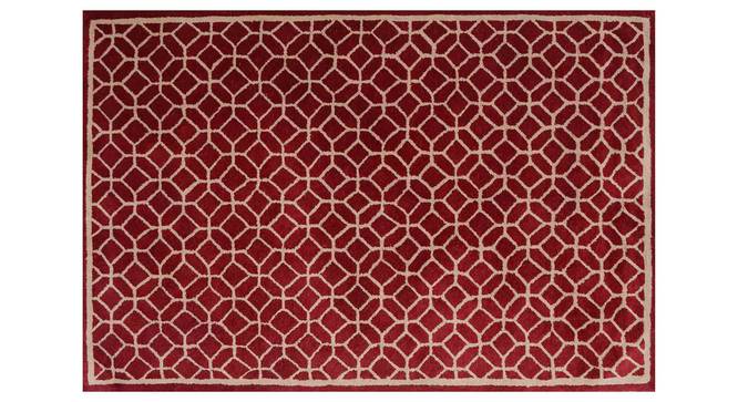 Elena Carpet (Red, 91 x 152 cm  (36" x 60") Carpet Size) by Urban Ladder - Design 1 Details - 305918