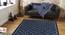 Elena Carpet (Blue, 152 x 244 cm  (60" x 96") Carpet Size) by Urban Ladder - Front View Design 1 - 305989