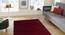 Leora Carpet (152 x 244 cm  (60" x 96") Carpet Size, Maroon) by Urban Ladder - Front View Design 1 - 306025