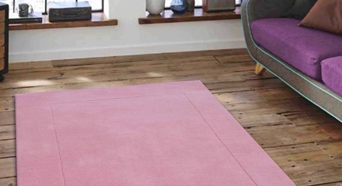 Leora Carpet (Pink, 56 x 140 cm (22" x 55") Carpet Size) by Urban Ladder - Front View Design 1 - 306067