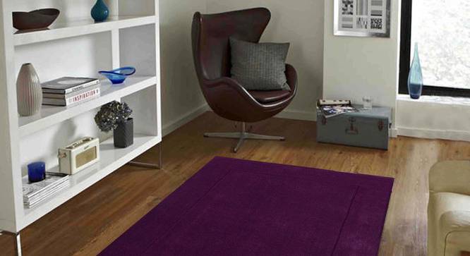Leora Carpet (Purple, 152 x 244 cm  (60" x 96") Carpet Size) by Urban Ladder - Front View Design 1 - 306184
