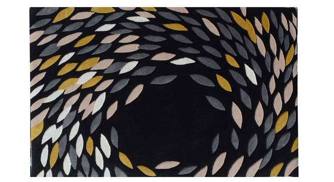 Antonia Carpet (Black, 91 x 152 cm  (36" x 60") Carpet Size) by Urban Ladder - Design 1 Details - 306524