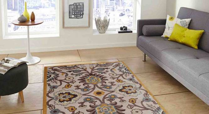 Tishtar Carpet (Brown, 152 x 244 cm  (60" x 96") Carpet Size) by Urban Ladder - Design 1 Details - 306583