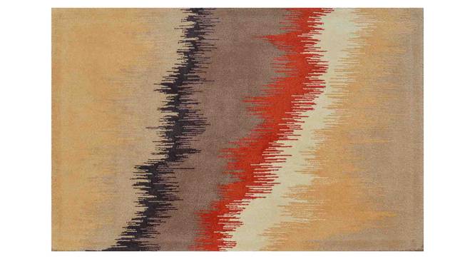 Geonna Carpet (Orange, 122 x 183 cm  (48" x 72") Carpet Size) by Urban Ladder - Design 1 Details - 306626