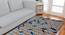 Aurelia Carpet (Blue, 91 x 152 cm  (36" x 60") Carpet Size) by Urban Ladder - Front View Design 1 - 306765