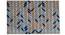 Aurelia Carpet (Blue, 91 x 152 cm  (36" x 60") Carpet Size) by Urban Ladder - Design 1 Details - 306767