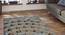 Ivano Carpet (Blue, 122 x 183 cm  (48" x 72") Carpet Size) by Urban Ladder - Front View Design 1 - 306991