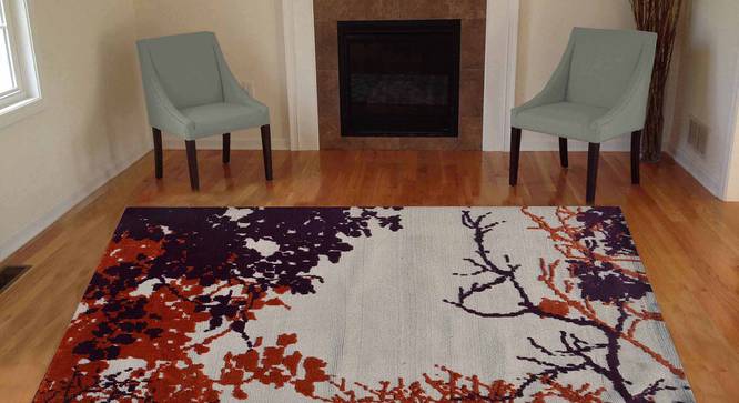 Luigi Carpet (Purple, 183 x 274 cm  (72" x 108") Carpet Size) by Urban Ladder - Front View Design 1 - 307093