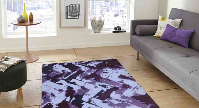 Basilio Carpet (Purple, 91 x 152 cm  (36" x 60") Carpet Size) by Urban Ladder - Front View Design 1 - 307196