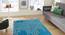 Siena Carpet (Blue, 91 x 152 cm  (36" x 60") Carpet Size) by Urban Ladder - Front View Design 1 - 307226