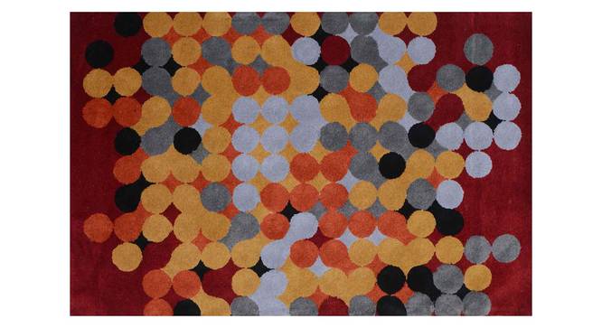 Dino Carpet (Red, 122 x 183 cm  (48" x 72") Carpet Size) by Urban Ladder - Design 1 Details - 307263