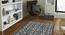 Judith Carpet (Black and White, 183 x 274 cm  (72" x 108") Carpet Size) by Urban Ladder - Front View Design 1 - 307328