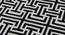Judith Carpet (Black and White, 183 x 274 cm  (72" x 108") Carpet Size) by Urban Ladder - Design 1 Details - 307330