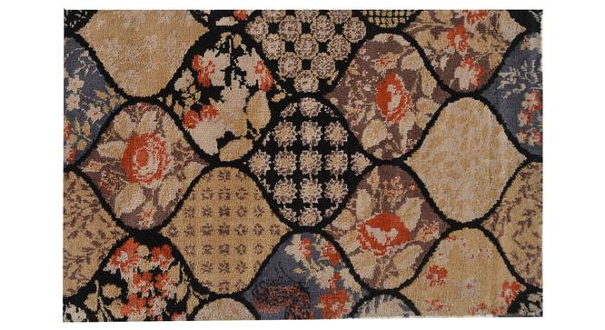 Parmond Carpet (Orange, 122 x 183 cm  (48" x 72") Carpet Size) by Urban Ladder - Design 1 Details - 307593