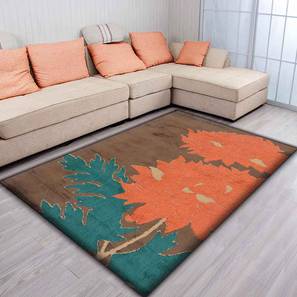 All Products Sale Design Delisi Carpet (Brown, 122 x 183 cm  (48" x 72") Carpet Size)