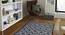 Paulo Carpet (Black, 56 x 140 cm (22" x 55") Carpet Size) by Urban Ladder - Front View Design 1 - 307783