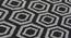 Paulo Carpet (Black, 56 x 140 cm (22" x 55") Carpet Size) by Urban Ladder - Design 1 Details - 307785