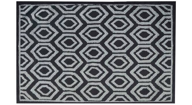 Paulo Carpet (Black, 122 x 183 cm  (48" x 72") Carpet Size) by Urban Ladder - Design 1 Details - 307794