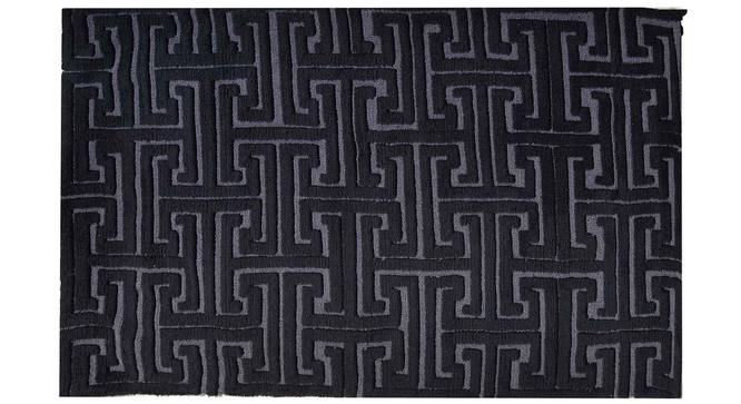 Alfredo Carpet (91 x 152 cm  (36" x 60") Carpet Size, Grey & Black) by Urban Ladder - Design 1 Details - 307826