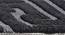 Alfredo Carpet (122 x 183 cm  (48" x 72") Carpet Size, Grey & Black) by Urban Ladder - Design 1 Close View - 307834