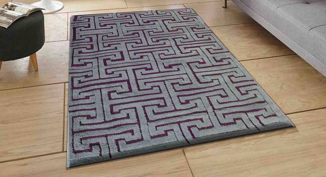 Alfredo Carpet (Purple, 91 x 152 cm  (36" x 60") Carpet Size) by Urban Ladder - Front View Design 1 - 307855