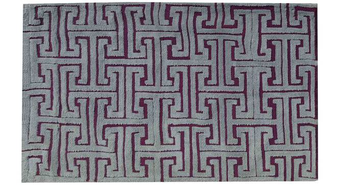 Alfredo Carpet (Purple, 91 x 152 cm  (36" x 60") Carpet Size) by Urban Ladder - Design 1 Details - 307856