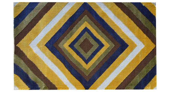 Bernard Carpet (Yellow, 152 x 213 cm  (60" x 84") Carpet Size) by Urban Ladder - Design 1 Details - 307898