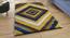 Bernard Carpet (Yellow, 183 x 274 cm  (72" x 108") Carpet Size) by Urban Ladder - Front View Design 1 - 307903