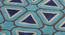 Casmiro Carpet (Blue, 56 x 140 cm (22" x 55") Carpet Size) by Urban Ladder - Design 1 Details - 307940