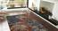 Rosa Carpet (122 x 183 cm  (48" x 72") Carpet Size, Rust) by Urban Ladder - Front View Design 1 - 308041