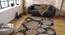 Spades Carpet (Brown, 56 x 140 cm (22" x 55") Carpet Size) by Urban Ladder - Front View Design 1 - 308265