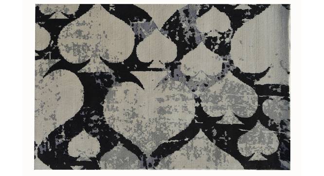 Spades Carpet (Black, 56 x 140 cm (22" x 55") Carpet Size) by Urban Ladder - Design 1 Details - 308276