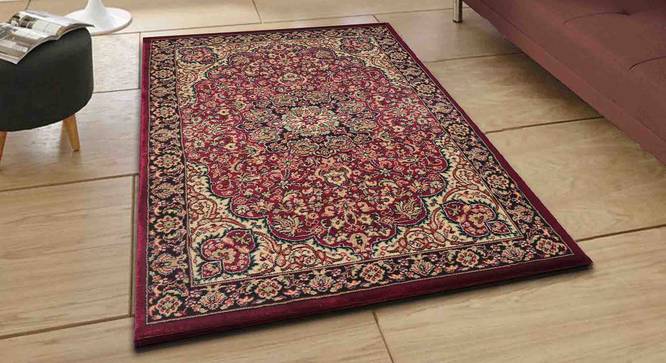 Farshid Carpet (Red, 152 x 213 cm  (60" x 84") Carpet Size) by Urban Ladder - Front View Design 1 - 308364