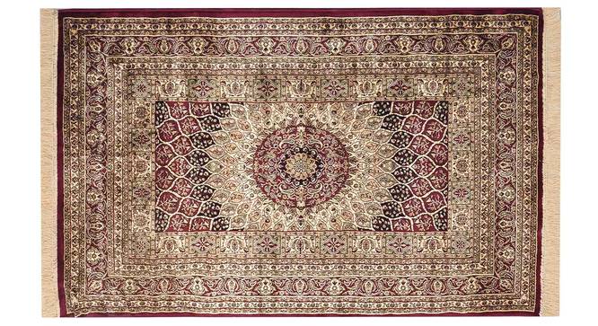 Kambiz Carpet (Red, 152 x 213 cm  (60" x 84") Carpet Size) by Urban Ladder - Design 1 Details - 308542