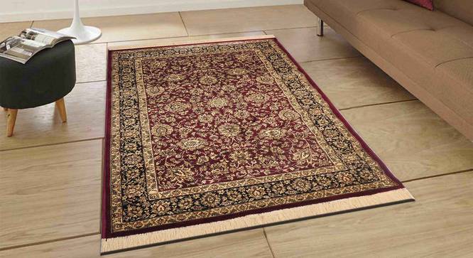 Sarmad Carpet (Red, 122 x 183 cm  (48" x 72") Carpet Size) by Urban Ladder - Front View Design 1 - 308673