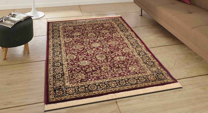 Sarmad Carpet (Red, 152 x 213 cm  (60" x 84") Carpet Size) by Urban Ladder - Front View Design 1 - 308679